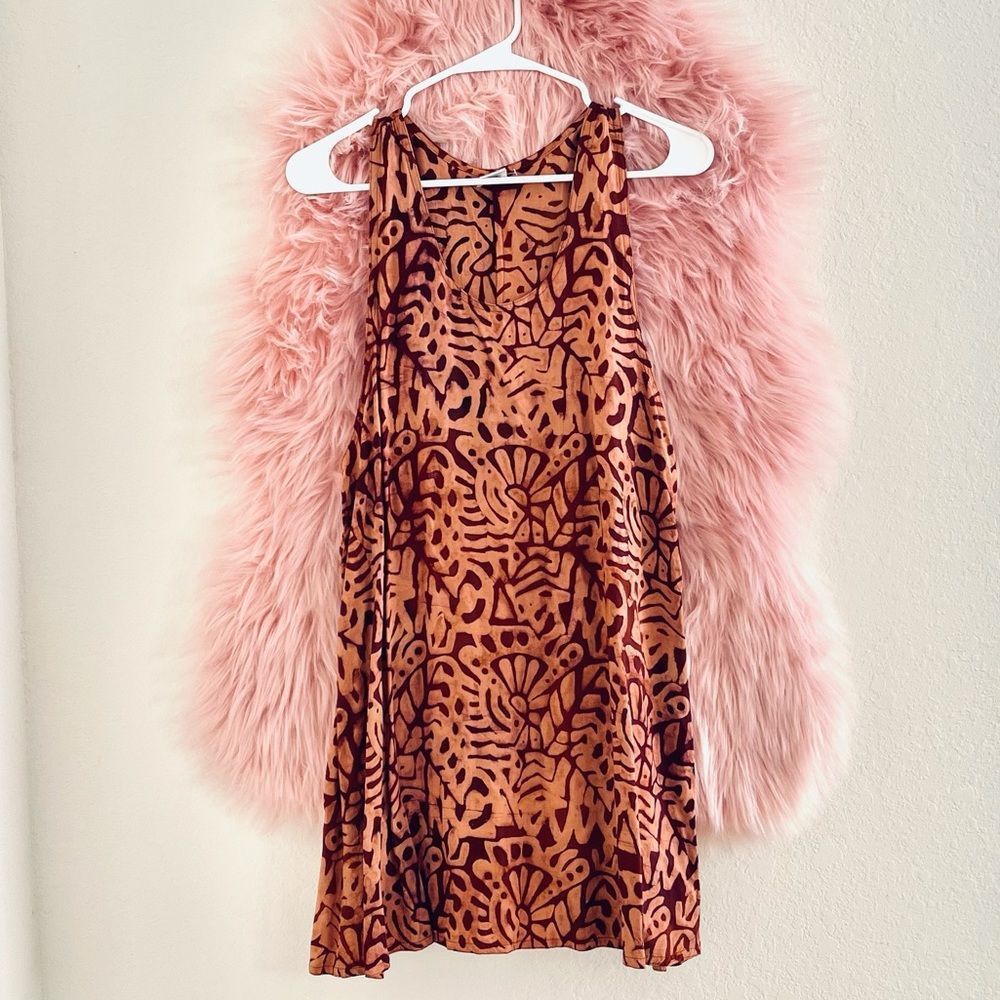 Brown Hand Made Indonesian Dress